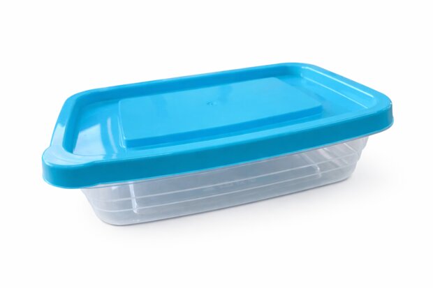 Set van 3 Kunststof Bewaarbakjes met Deksel &ndash; 1020 ml