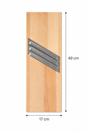 Koolsnijder/madoline 49 cm x 17 cm