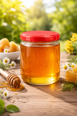 Inmaakpotten 500 ml met twist-off deksel (Bordeaux) 8 stuks