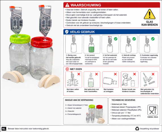 Natuurlijker leven&reg; Ferment set LOCO