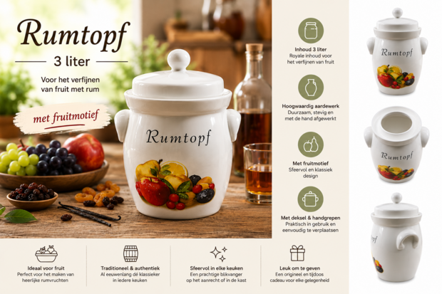 Rumtopf 3.5 liter