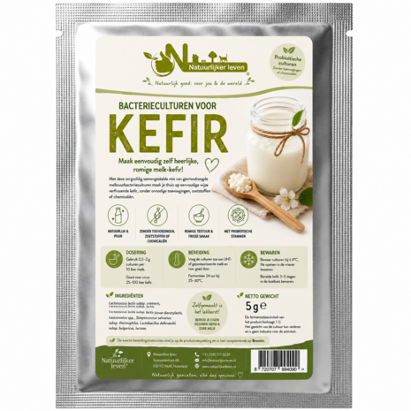 Natuurlijker leven bacterieculturen voor Kerfir