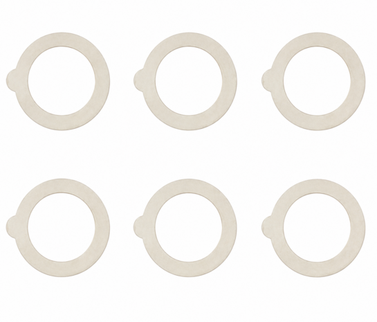 Bormioli Rocco Rubber voor Fido weckpot - &Oslash; 9 cm - Set-6