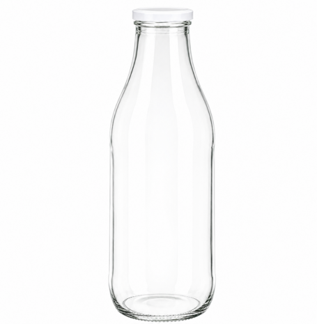 Sapfles 1000 ml 6x inclusief witte dop