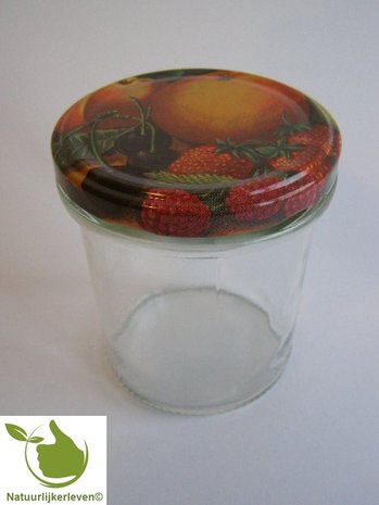 Jampotten 346 ml met twist-off deksel (fruit classic) 6 stuks