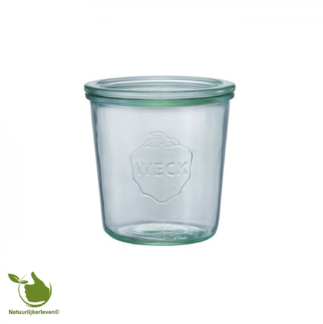 Weck STORT glas met deksel (580ml) 1/2L