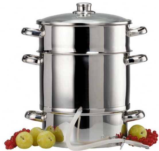 Juice steamer or steam extractor for 10 liter Sustainable lifestyle