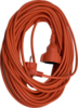 Verlengsnoer 20 meter oranje