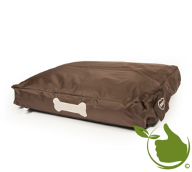 Dog Cushion 80x60x13cm Brown