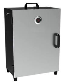 Electric smokehouse with thermostat