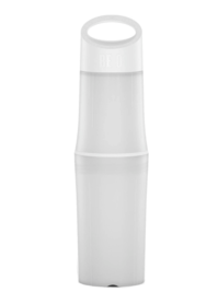 Sugar cane water bottle 500 ml - White