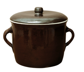 Earthenware pot of 1.8 liters