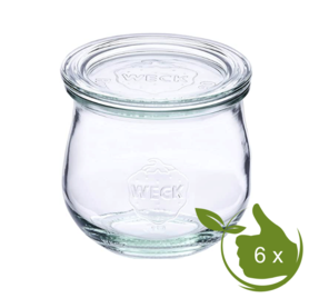 Weck TULP glass with lid (370ml)
