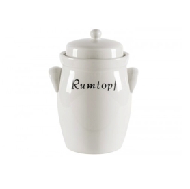 Rumtopf 5 liters cream colored