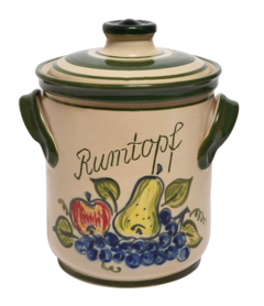 Rumtopf with fruit motif 5 liters