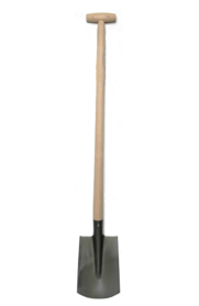 Garden spade with ash handle 90cm