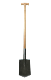 Garden spade Pioneer made of hardened steel with T handle