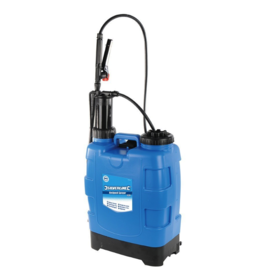 Plastic back sprayer with side crank, 20-liter