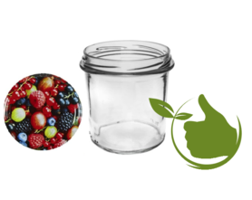 Jam pots 346 ml with twist-off lid (berries) 6 unit