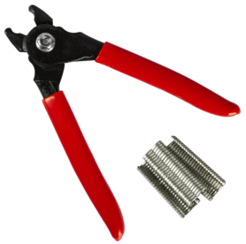 Sausage clipper used to close your own made sausages