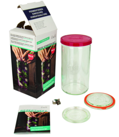Weck  Fermentation starter set, preserving glass 1590 ml