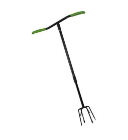 Twist hand scraper with long handle