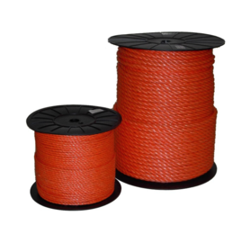 Polypropylene rope orange 12mm 25m