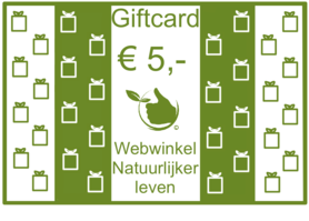 Giftcard €5,-