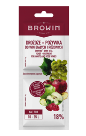 Bayanus Yeast + Nutrient - White and Rosé Wines