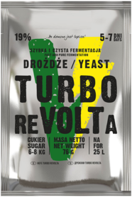 Turbo reVOLT distiller's yeast 5-7 days
