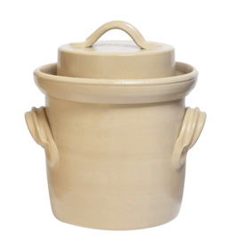 Sauerkraut fermenting crock 4liter (gray/classic)