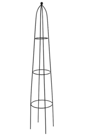 Metal climbing column for plants 95cm