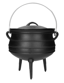 Cast iron African kettle 7 liters