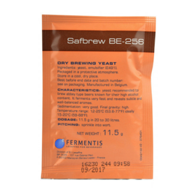 Fermentis dried brewing yeast SafAle BE-256 (Abbaye) 11.5 g