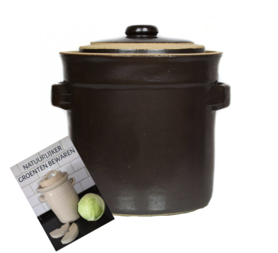 Sauerkraut  fermenting  crock 5 liter (liver/classic) 