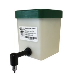 Rabbit drinking bottle with lid 0.5 l