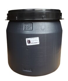 Storage / feeding barrel with screw lid 25 liters