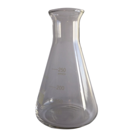 Erlenmeyer 250 ml graduated heat-resistant