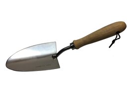 Stainless steel plant scoop