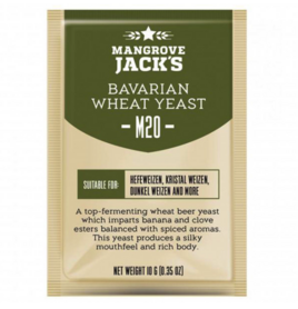 Dried brewing yeast Bavarian Wheat M20 - Mangrove Jack's Craft Series - 10 g