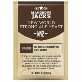 Dried brewing yeast New World Strong Ale M42 - Mangrove Jack's Craft Series - 10 g