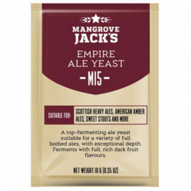 Dried brewing yeast Empire Ale M15 - Mangrove Jack's Craft Series - 10 g