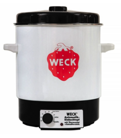 Weck boiler enamelled with thermostat semi-automatic