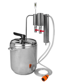 12L stainless steel distiller - 2 columns