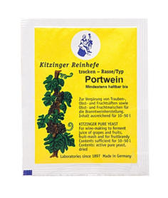 Dried yeast Kitzinger Port wine for 50 l