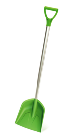 Children's snow shovel green
