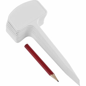 Plant labels + pencil mix 10+20 pcs