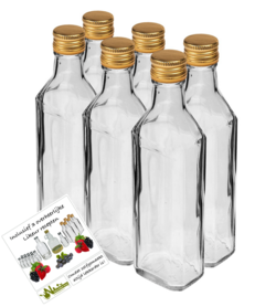 Glass bottle "Amsterdammerke" 250ml (6 pieces)