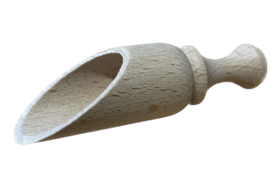 Measuring scoop 9 cm made of beech wood