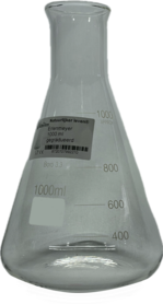 Erlenmeyer 1000 ml graduated heat-resistant